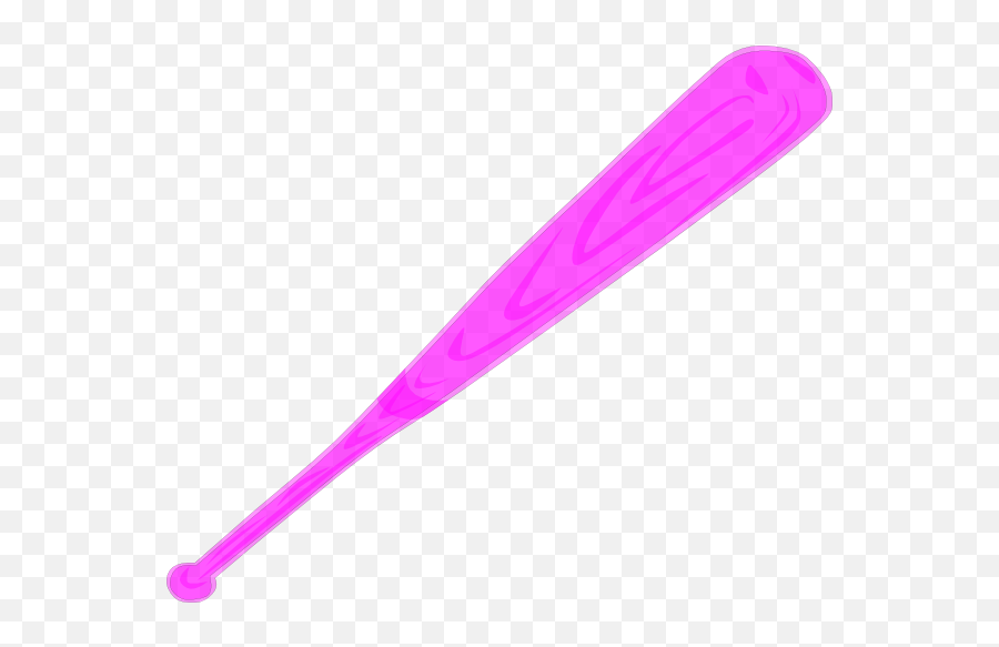 Pink Baseball Bat Clipart Transparent - Pink Baseball Bat Clipart Emoji,Baseball Bat Png