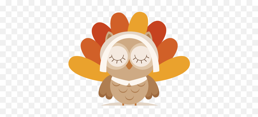 Snapchat Ghost - Cute Happy Thanksgiving Clip Art Png Clip Art Emoji,Happy Thanksgiving Png