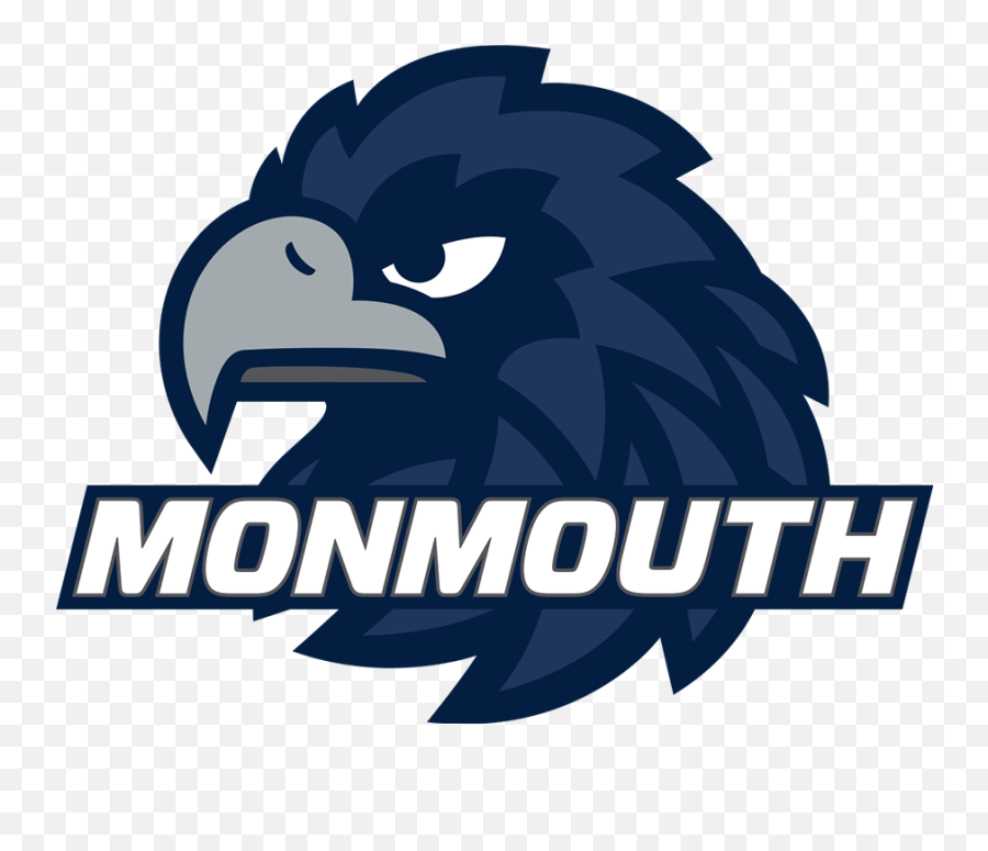 Monmouth Hawks Logo - Monmouth University Logo Transparent Emoji,Hawks Logo