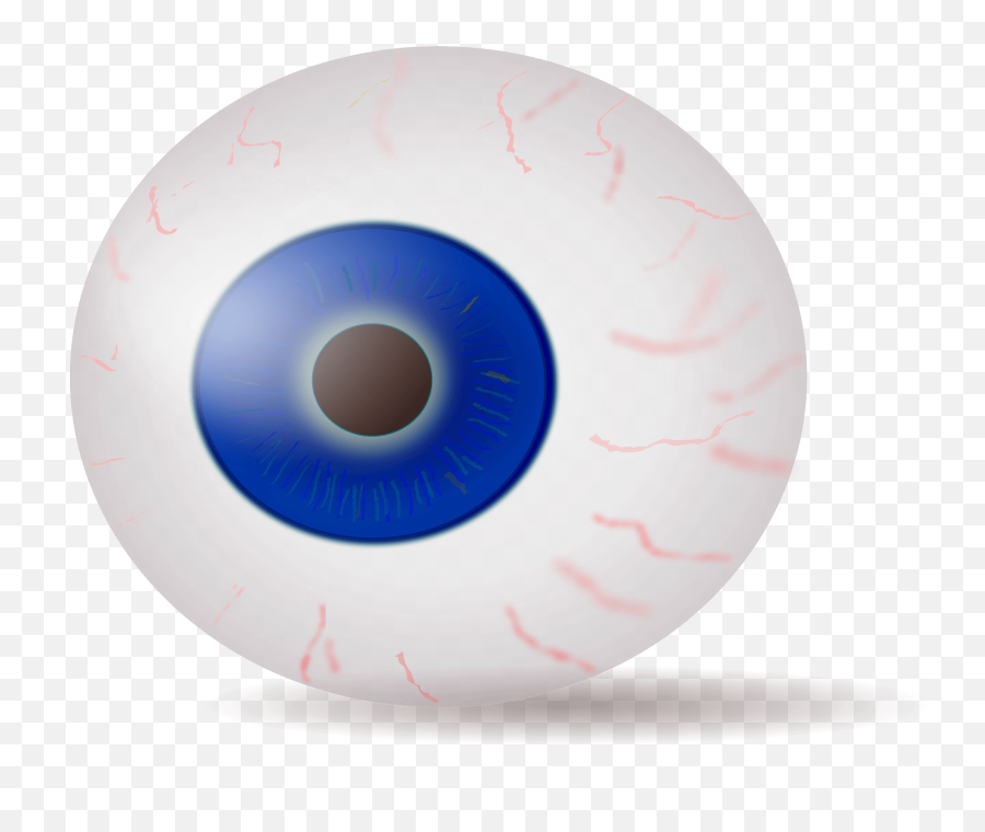 Eyeball Blue Realistic Clipart - Clip Art Emoji,Eyeball Clipart