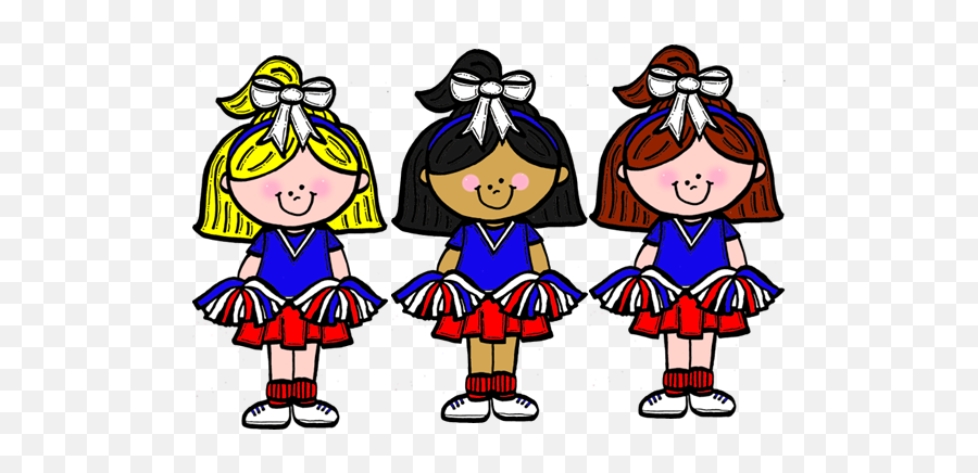 Clipart Cheerleader Images - Clip Art Cheerleaders Emoji,Cheerleading Clipart