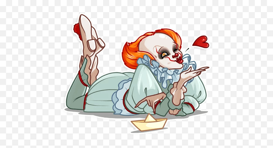 Sticker Maker - Pennywise Pennywise Sticker Emoji,Pennywise Png