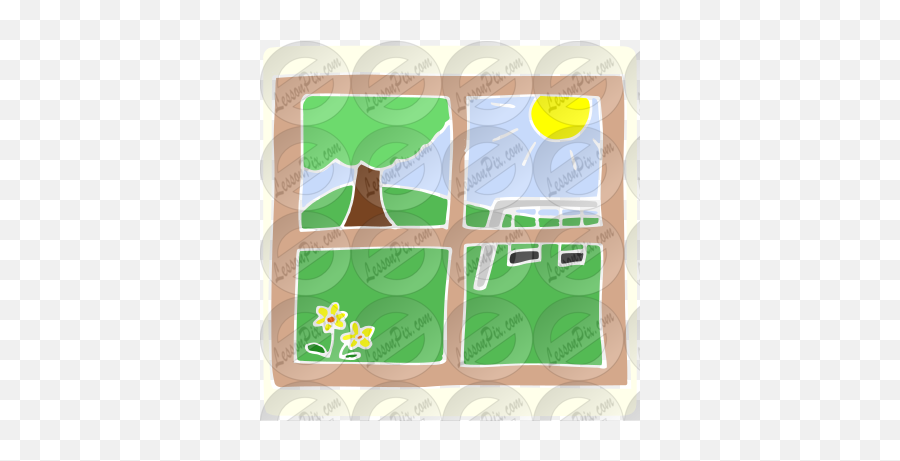 Outside Stencil For Classroom Therapy Use - Great Outside Vertical Emoji,Outside Clipart