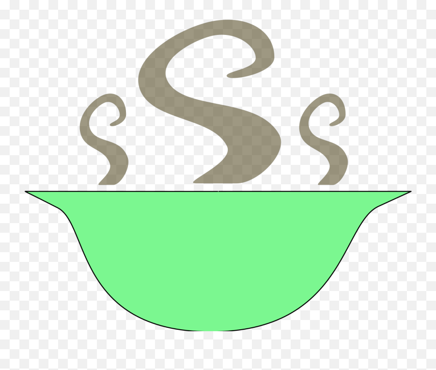 Bowl With Steam Svg Vector Bowl With Steam Clip Art - Svg Serveware Emoji,Steam Clipart