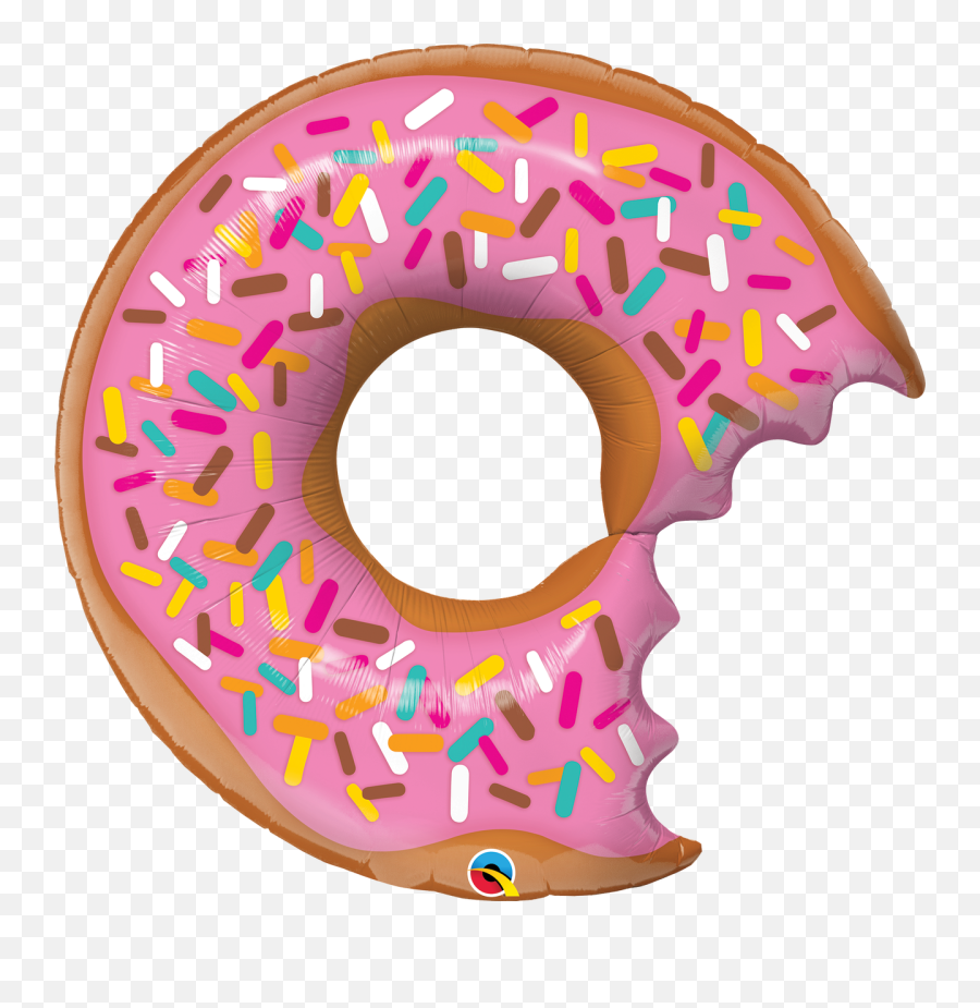 Donut Clipart Pink Donut Donut Pink Donut Transparent Free - Donut Balloon Png Emoji,Donut Clipart