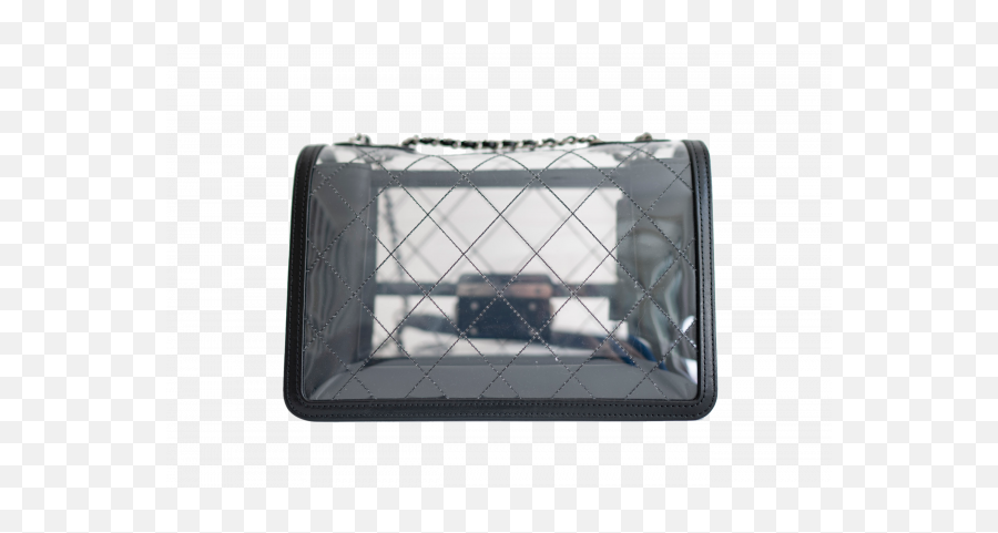 Transparent Flap Bag - Carbon Fibers Emoji,Transparent Rectangle