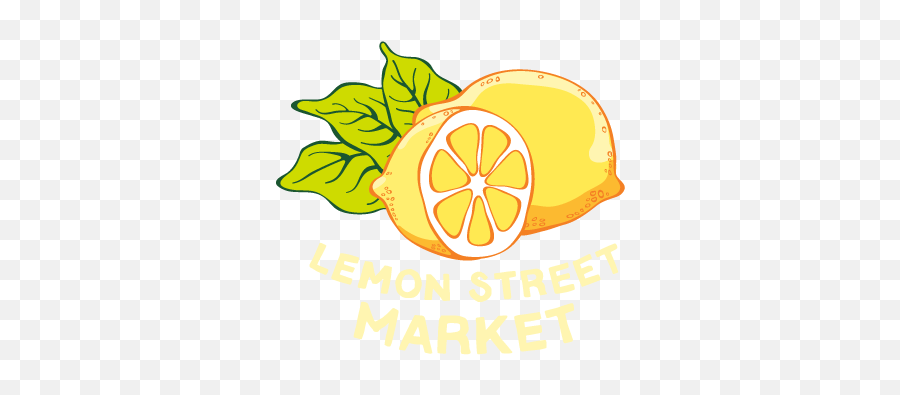 Lemon Street Market Emoji,Lemon Logo