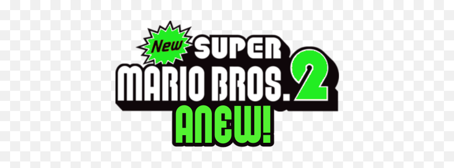 Demo - New Super Mario Bros 2 Font Emoji,Mario Logo