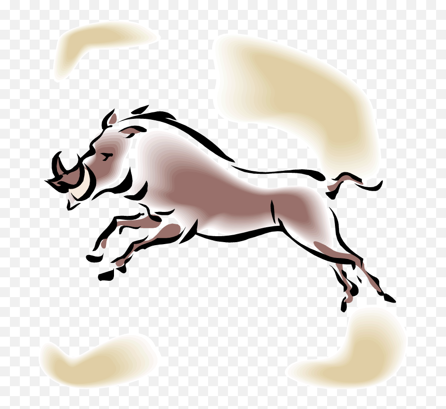 Wild Hog Outline Transparent Cartoon - Jingfm Clip Art Emoji,Hog Clipart