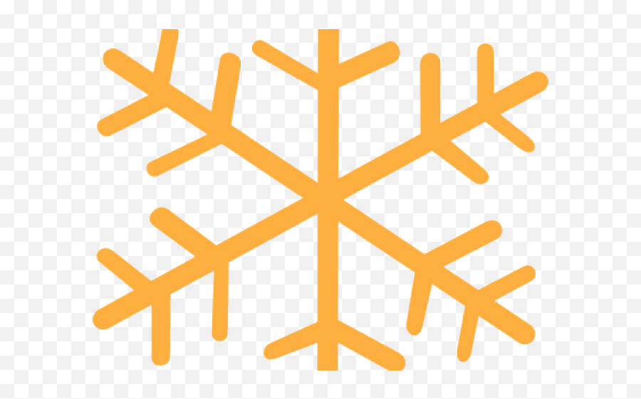 Snowflakes Clipart Transparent Background - Snowflake Silhouette Simple Snowflake Clipart Emoji,Snowflake Clipart
