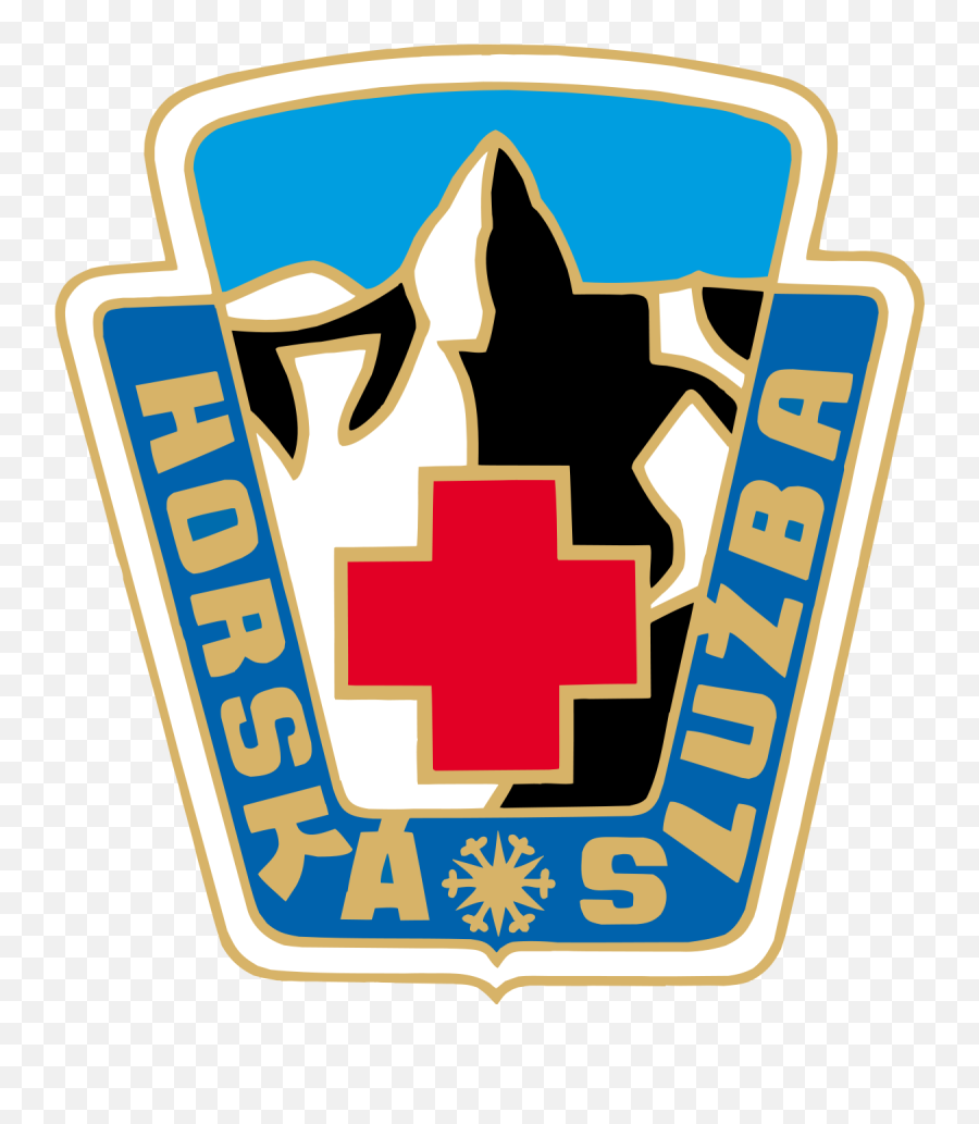 Mountain Rescue Service Of The Czech - Horská Služba Logo Emoji,Red Logo With Mountains