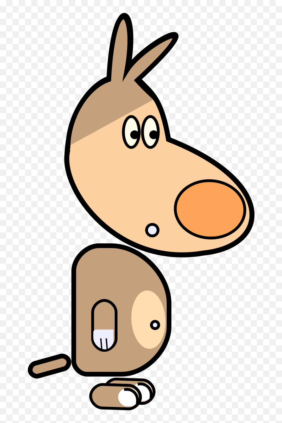 Dog Animated Cartoon Cliparts - Clip Art Emoji,Free Clipart Dog