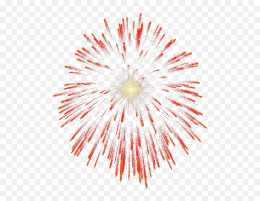 Fireworks Png - Red Firework Clipart Transparent Emoji,Fireworks Png Transparent