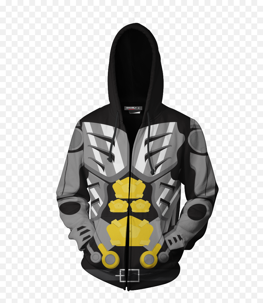 One Punch Man Genos Cosplay Zip Up Hoodie Jacket - Pietro Maximoff Hoodie Emoji,Slytherin Clipart