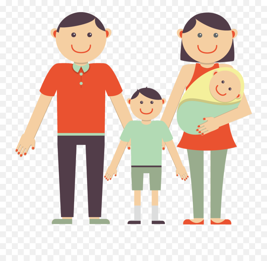 Euclidean Vector Happiness Clip Art - Vector Family Love Vector Family Clipart Png Emoji,Happiness Clipart