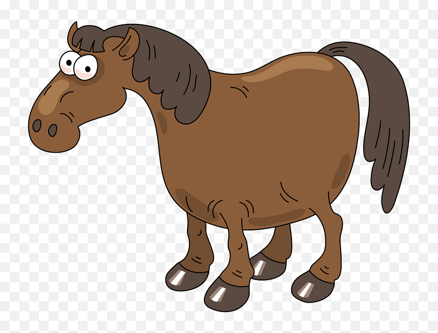 Horse Clipart Free Download Transparent Png Creazilla Emoji,Running Horse Clipart