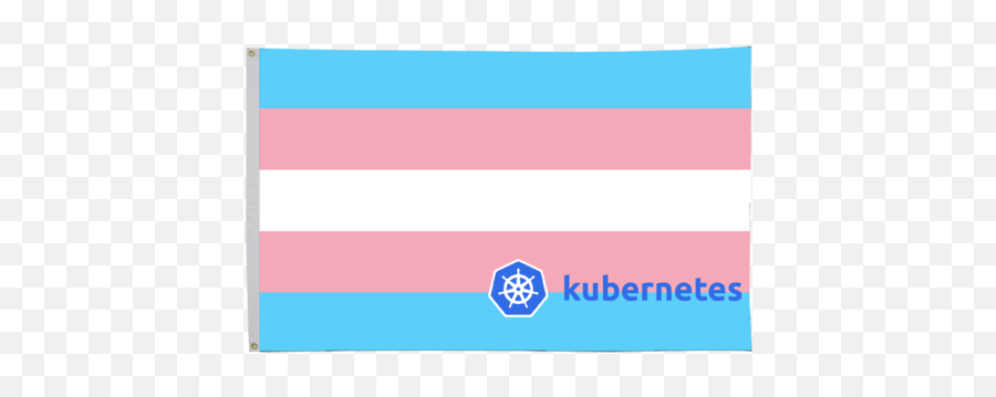 Kubernetes Trans Pride Flag U2013 Cncf Store Get Stickers T - Vertical Emoji,Trans Flag Png