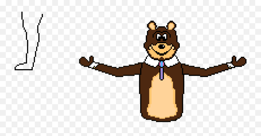 Download Copyright Safe Yogi Bear Rip - Off Pixel Art Full Emoji,Yogi Bear Png