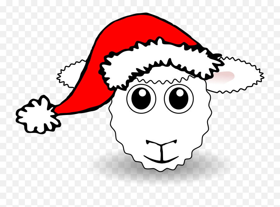 Lamb Clipart White Colour Lamb White Colour Transparent - Christmas Bear Clip Art Black And White Emoji,Lamb Clipart