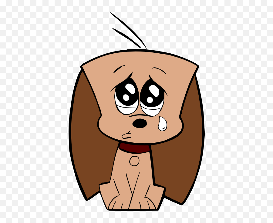 Sad Puppy Clipart Clipart Best - Sad Puppy Face Cartoon Emoji,Sad Dog Png