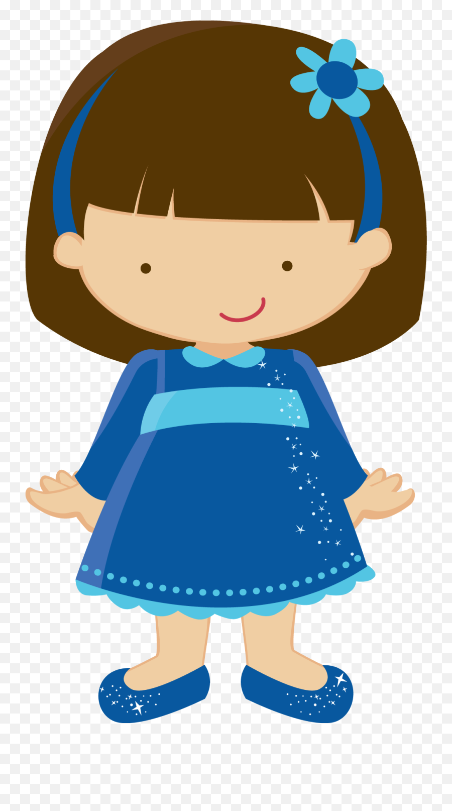 Minus - Little Girl Clipart Emoji,Little Girl Clipart