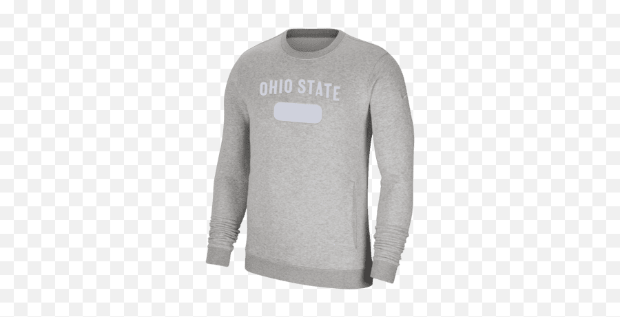 Nike College Club Fleece Ohio State Menu0027s Sweatshirt Emoji,Ohio State Logo Black And White