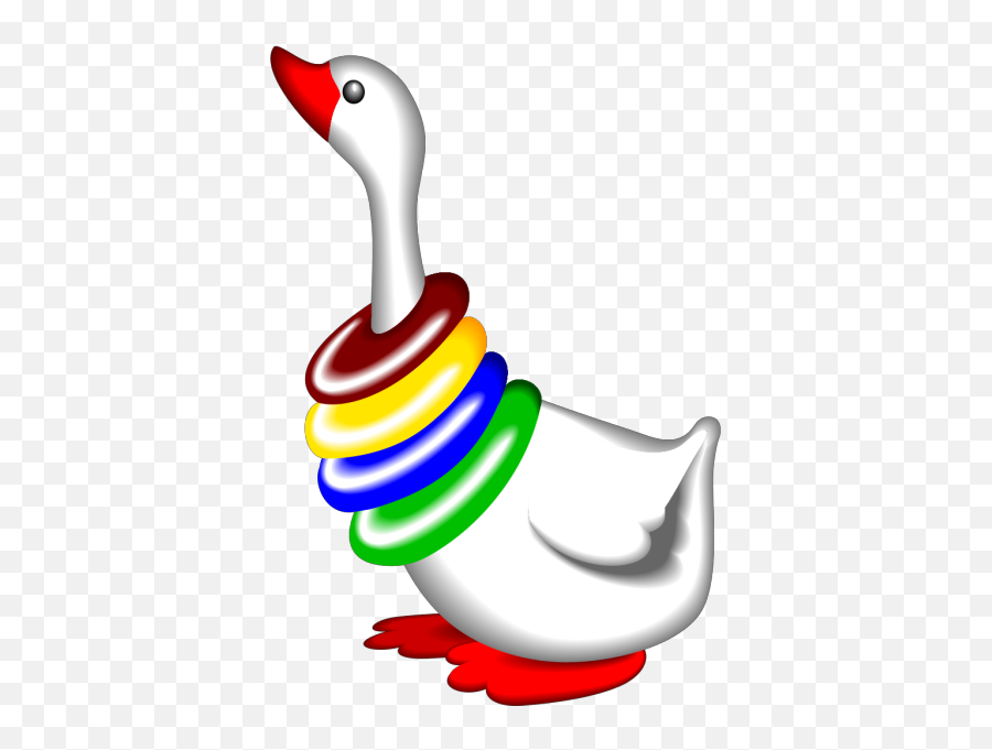 Goose Clip Art At Clker - Goose Garden Clipart Png Emoji,Goose Clipart