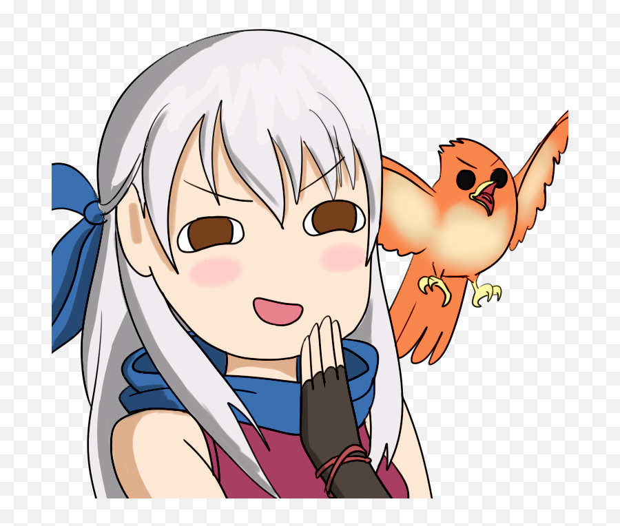 Anime Girl Face Meme Funny Png Image - Fictional Character Emoji,Funny Png