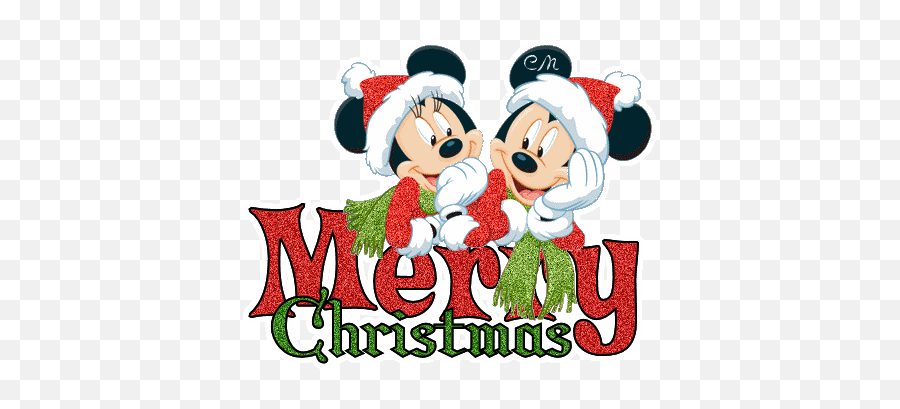 Merry Christmas Clipart With Quotes - Animated Merry Christmas Disney Emoji,Merry Christmas Clipart