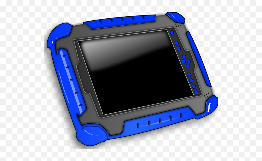 Tablet Pc Clipart - Display Device Emoji,Tablet Clipart