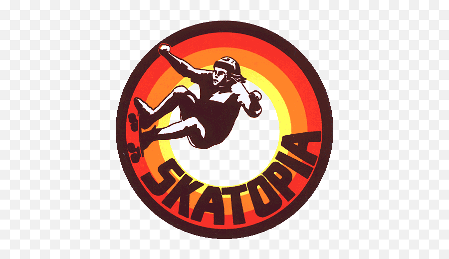 Skateboard History Timeline - Skatopia Logo Emoji,Skateboard Logos