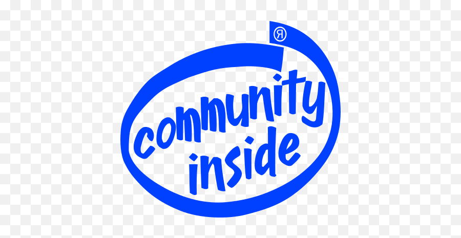 Community Inside - Intel Inside Logo Font Emoji,Intel Inside Logo