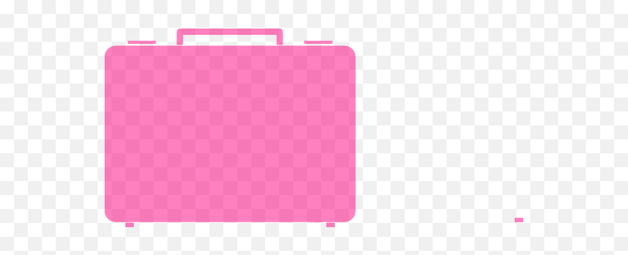 Briefcase Clipart Pink Briefcase Pink - Girly Emoji,Briefcase Clipart