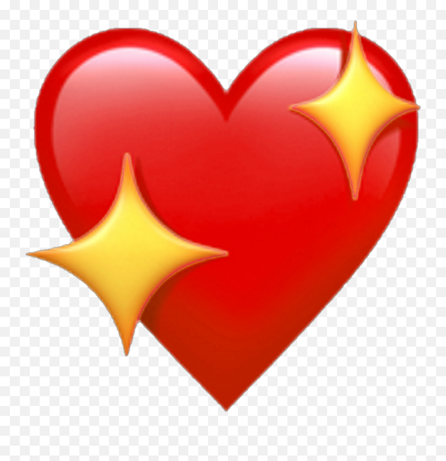Download Transparent Emojis Red Heart - Iphone Emoji Png Heart,Heart Emoji Png