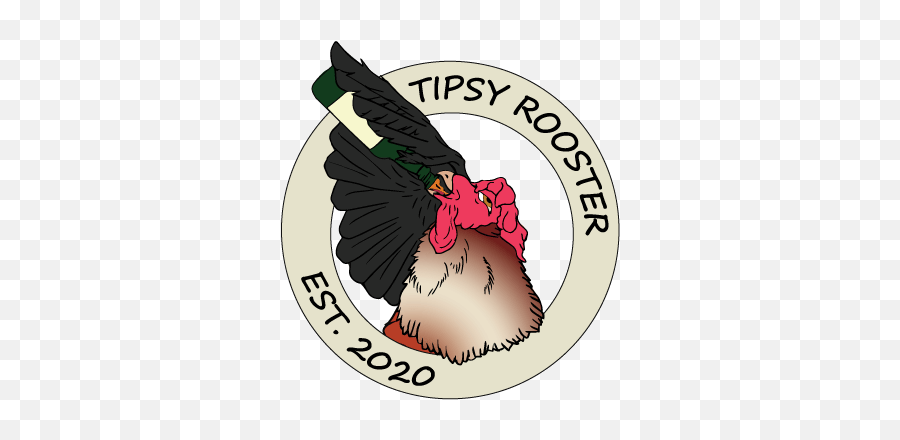 Logo Design For Tipsy Rooster Est 2020 - Comb Emoji,Rooster Logo