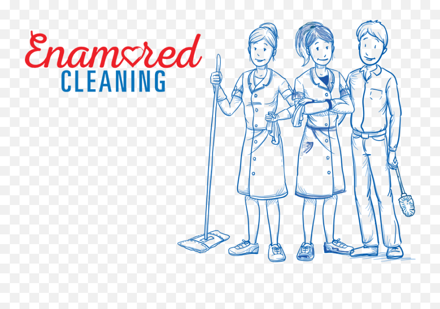 Enamored Cleaning A Professional Cleaning Company - Standing Emoji,Cleaning Company Logo