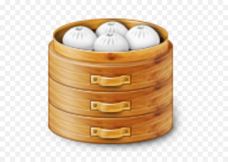 Baozi Icon Free Images At Clkercom - Vector Clip Art Chinese Cuisine Emoji,Dumpling Clipart
