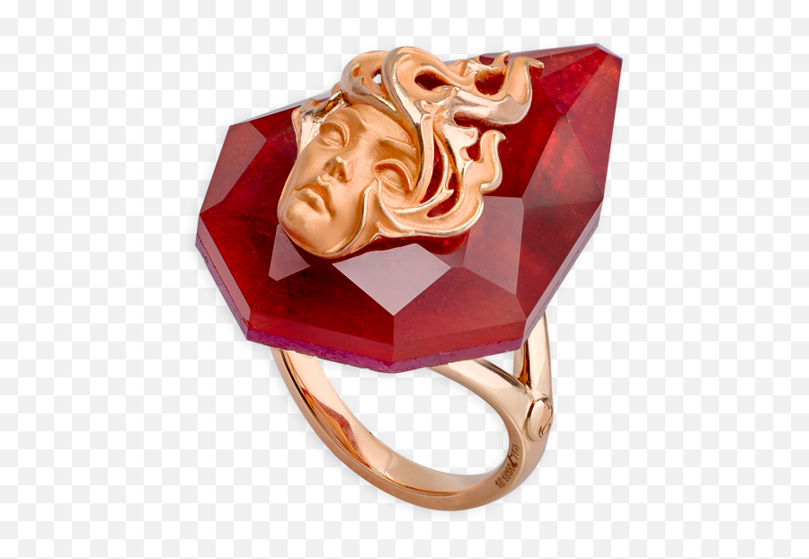 Magerit - Elements Collection Ring Fire Talisman Solid Emoji,Ring Of Fire Png