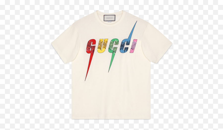 Gucci T Shirt Women - Short Sleeve Emoji,Gucci Logo T Shirt
