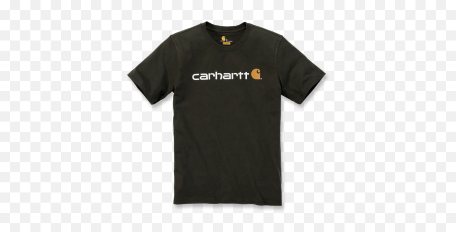 Carhartt - Core Logo Tshirt Short Sleeve Emoji,Carhartt Logo