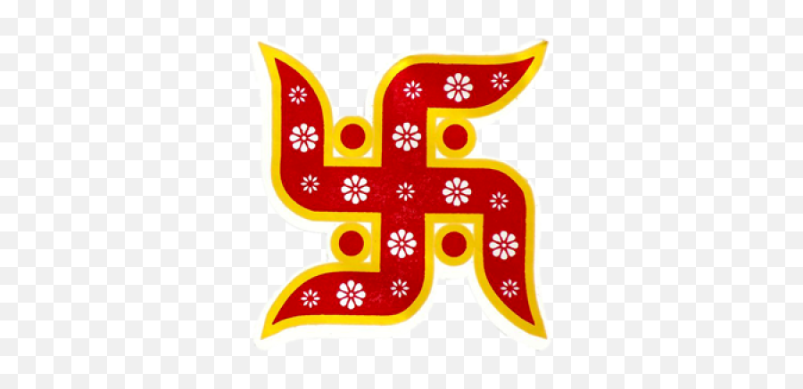 Library Of Swastik Symbol Svg Freeuse - Transparent Swastik Images Png Emoji,Swastik Logo