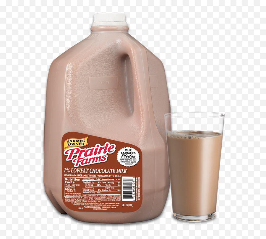 Prairie Farms Recalls 1100 Gallons Of Chocolate Milk Food - Gallon Prairie Farms Chocolate Milk Emoji,Milk Transparent