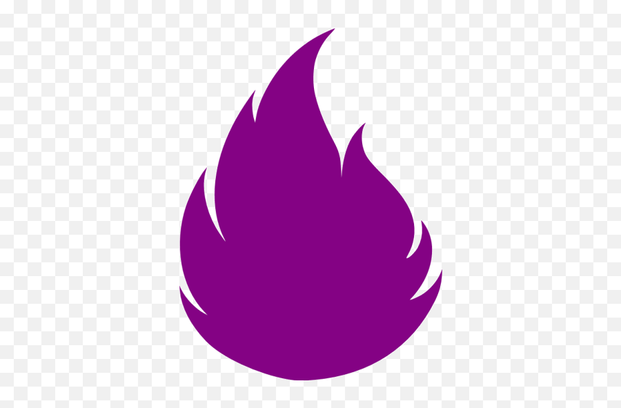 Purple Flame 2 Icon - Free Purple Flame Icons Emoji,Fire Gif Png