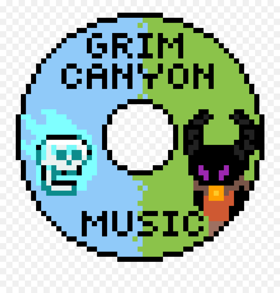 Pixilart - Grim Canyon Music Logo By Dogpaste Emoji,Musi Logo