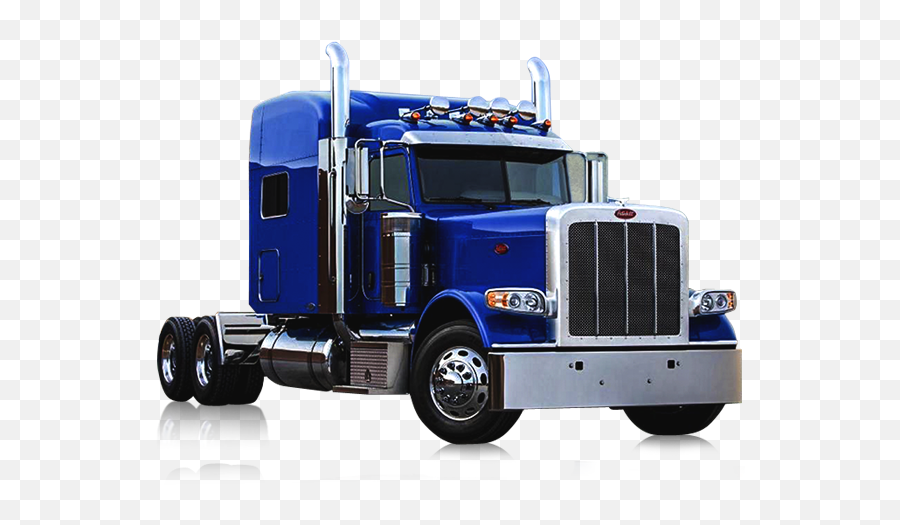 Truck Png - Peterbilt Clipart Blue Truck Emoji,Truck Png