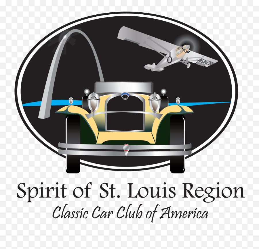 Club Logo U2014 Spirit Of St Louis Region - Classic Car Club Of Emoji,Club Car Logo