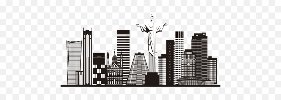 Skyline Silhouette Png U0026 Svg Transparent Background To Download Emoji,Cityscape Silhouette Png