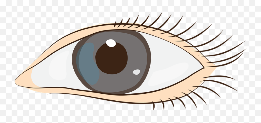 One Gray Eyes Clipart - Eyes Clipart Emoji,Eyes Clipart