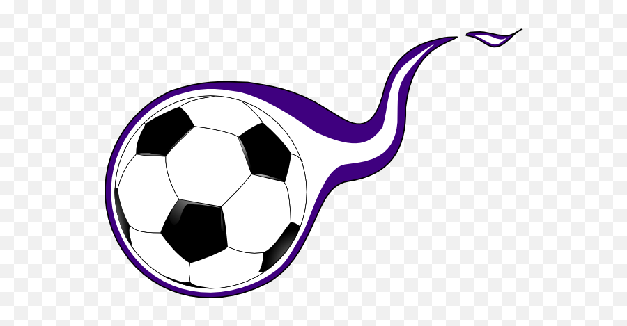Purple Flame Soccer Ball Clip Art At Clkercom - Vector Clip Emoji,Purple Fire Png