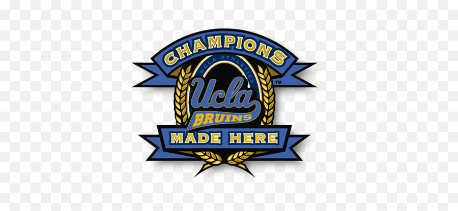 Primary Logo Mark For Ucla Champions - Ucla Bruins Champions Made Here Emoji,Ucla Logo